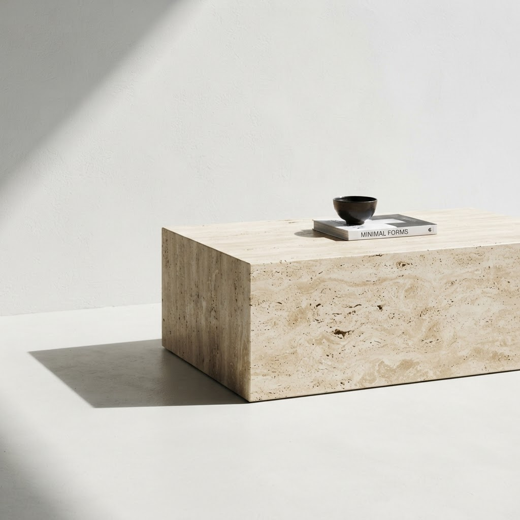 Plinth Stone Coffee Table